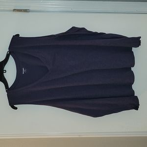 Old Navy Everywear Tank Top, 4X, Navy Blue, Like new